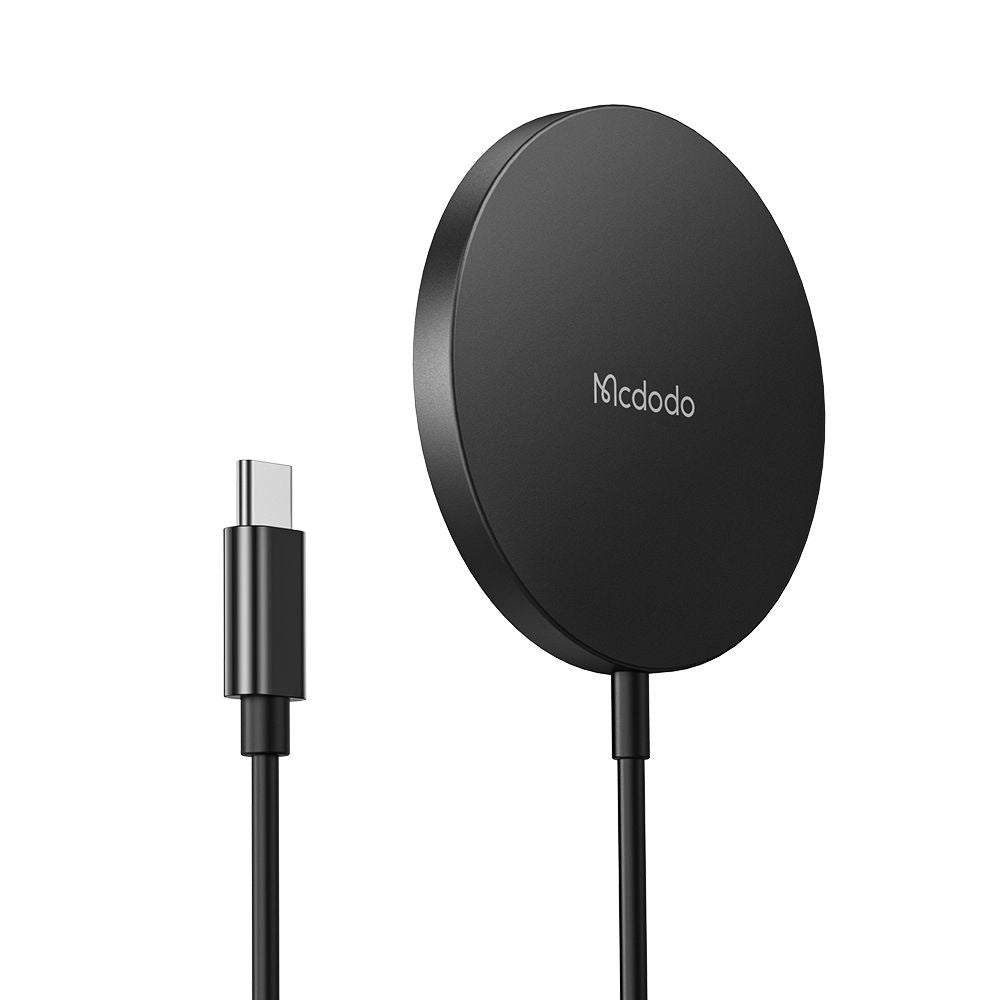 McDodo CH-4360 Moon langaton verkkolaturi, 15W, 1.67A, Musta