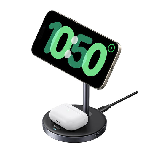 UGREEN W710 3in1 Langaton Verkkolaturi, 20W, 1.67A, 1 x USB-C, Musta