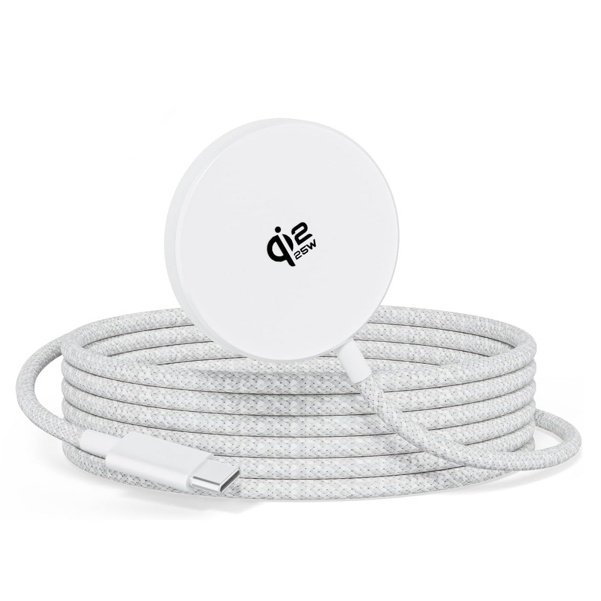 XO Design JH025 langaton verkkolaturi, 25W, valkoinen