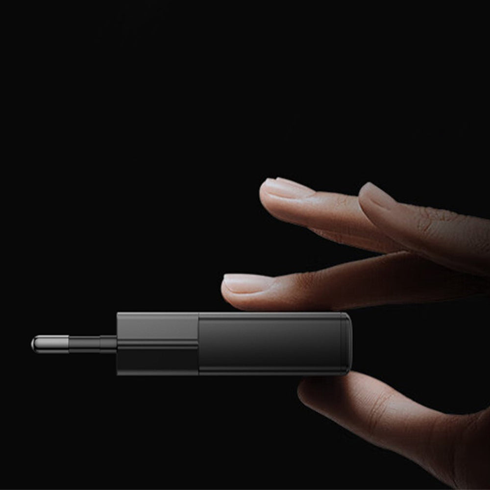 Yesido YC74 -verkkolaturi, 30W, 3A, 1 x USB-C, Musta