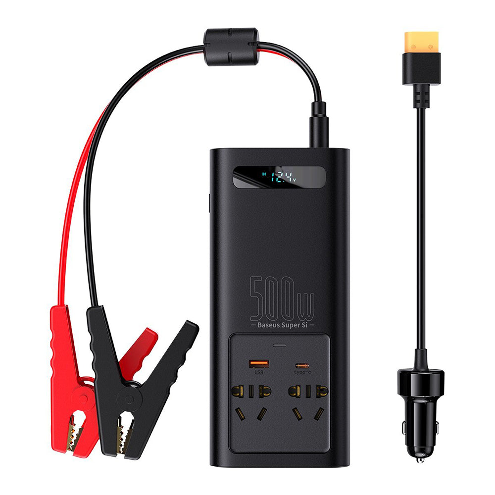Baseus 500W CGNB000101 Auton Sähköinvertteri