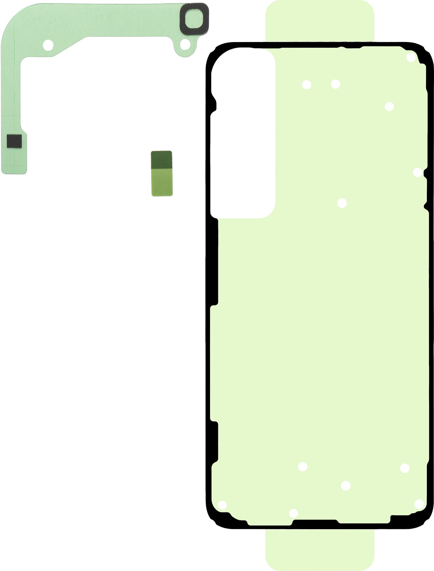 Liimaussarja Akkukannen Samsung Galaxy S24+ S926, Huoltopakkaus GH82-33338A