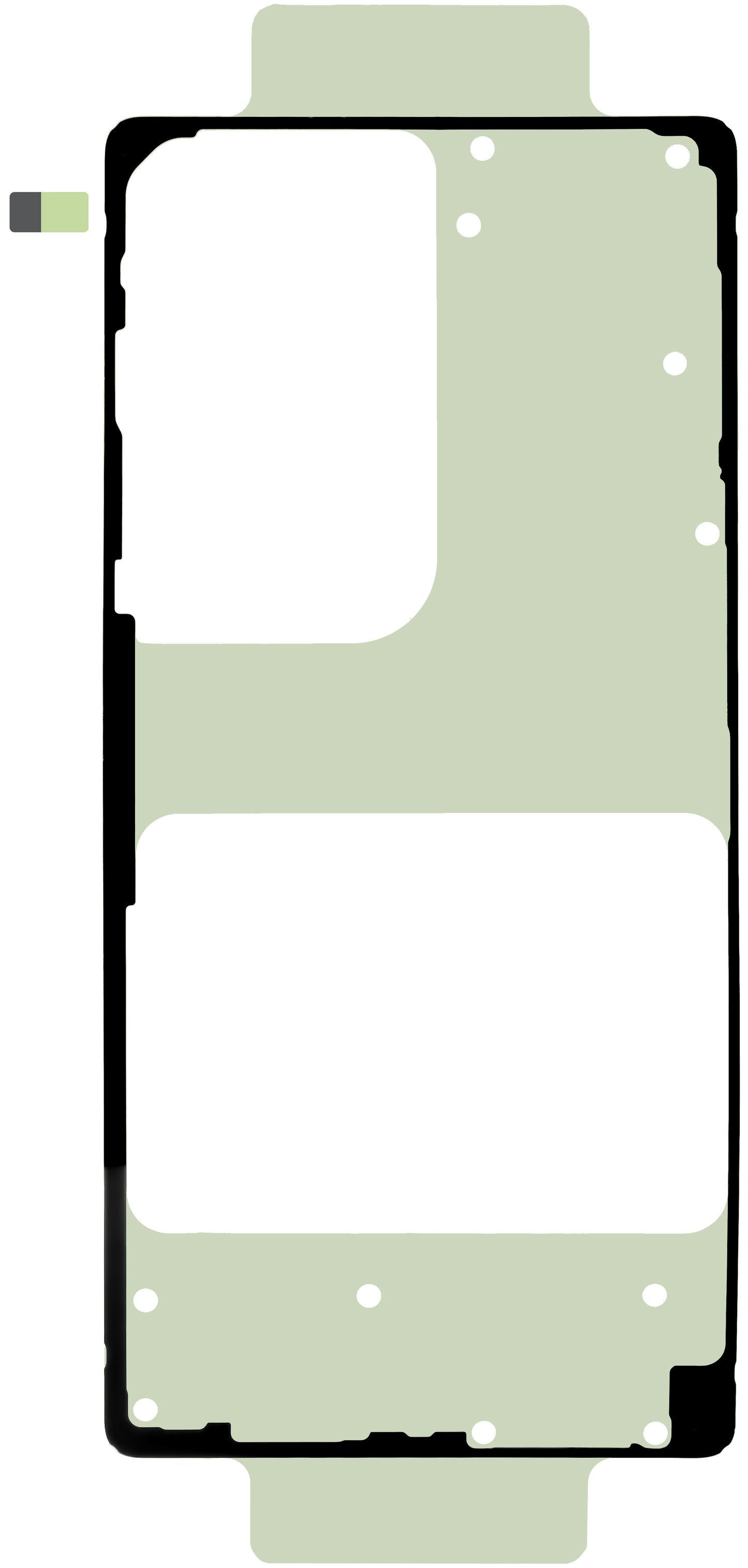 Liimaussarja Akkukannen Samsung Galaxy S25 Ultra S938, Service Pack GH82-36520A