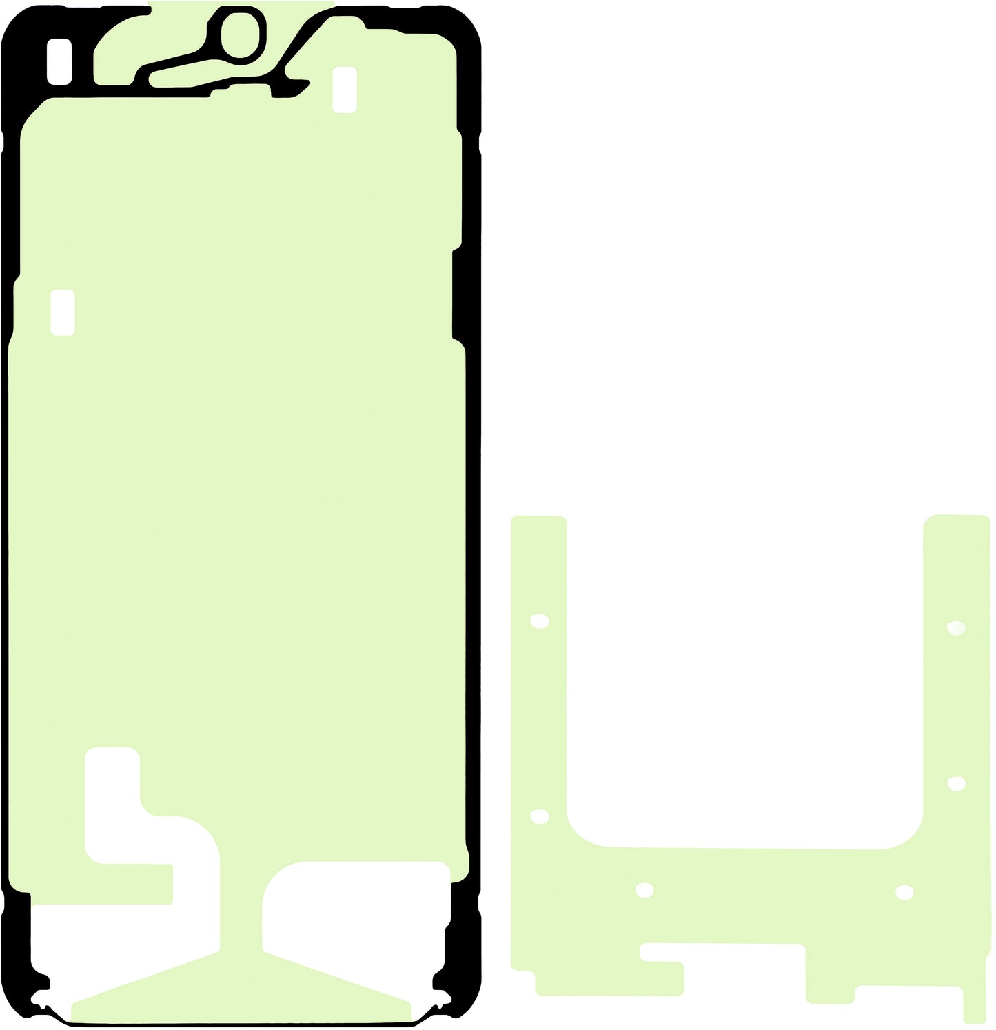 Kit Adhesive Display Samsung Galaxy S25+ S936, Service Pack GH82-36510A