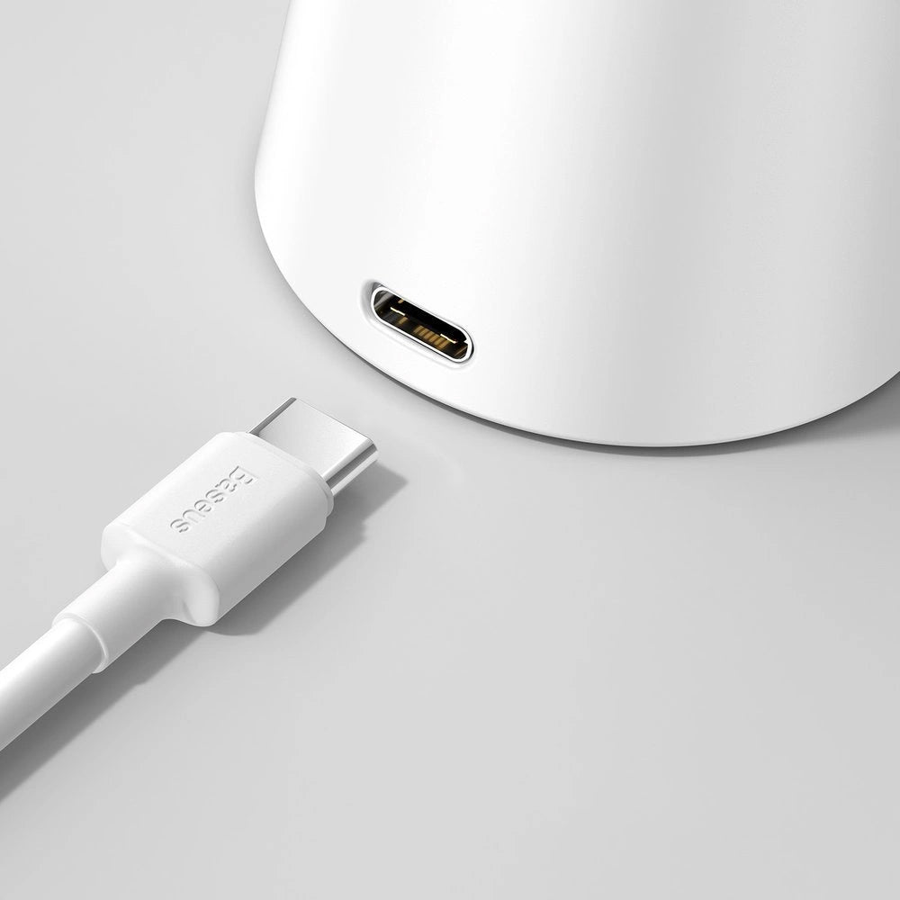 Baseus Smart Eye -valkoinen LED-työpöytälamppu, DGZG-02