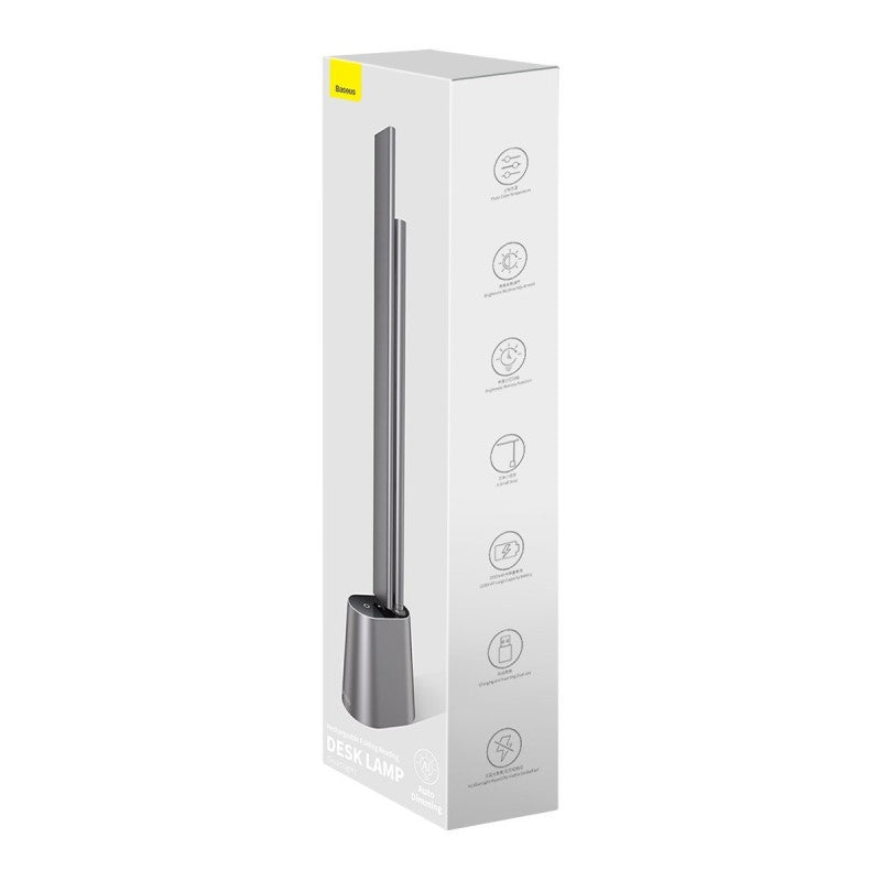 Baseus Smart Eye -työpöydän LED-lamppu, harmaa DGZG-0G