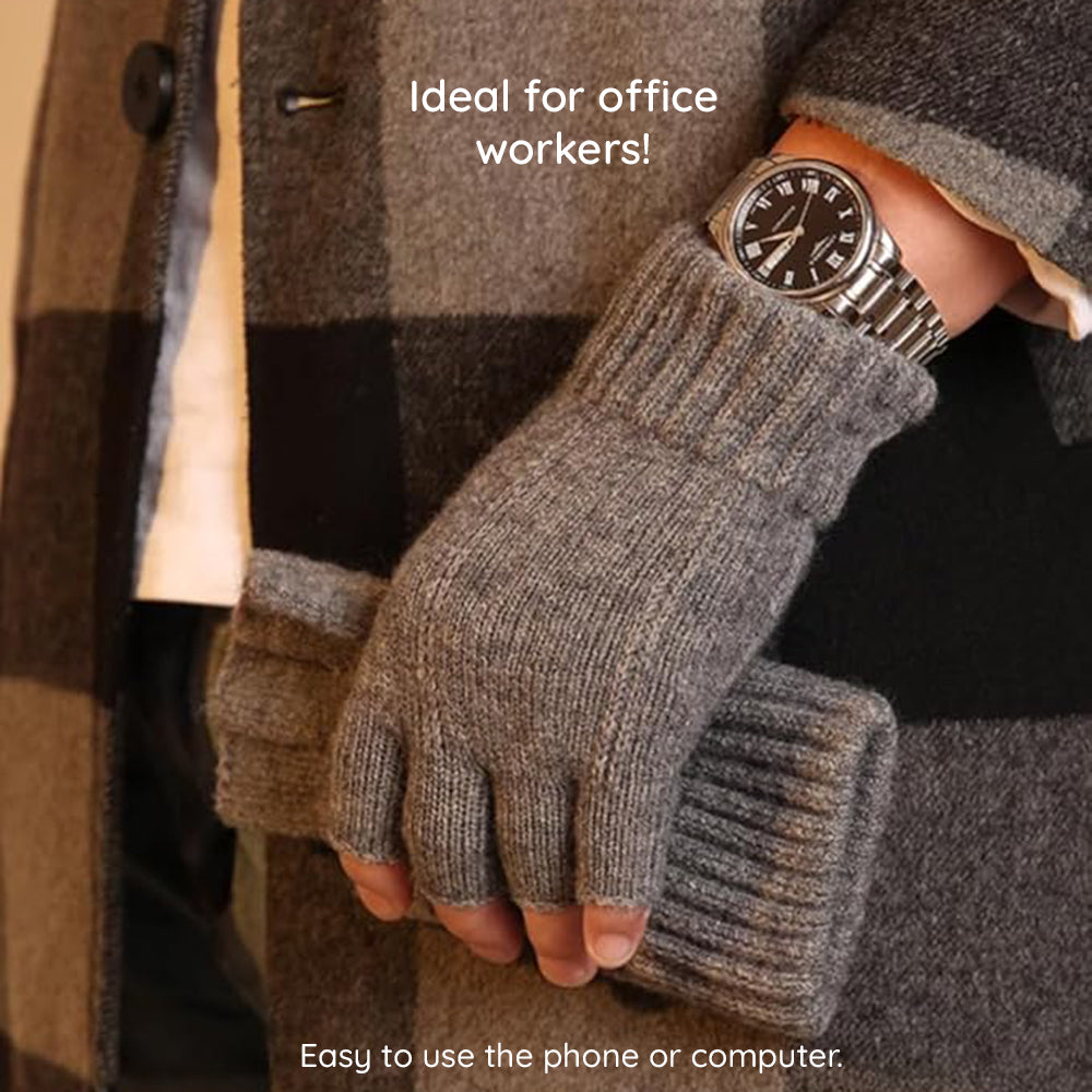Techsuit Women's Winter Touchscreen Gloves ST0014, Size 17cm, Navy Blue