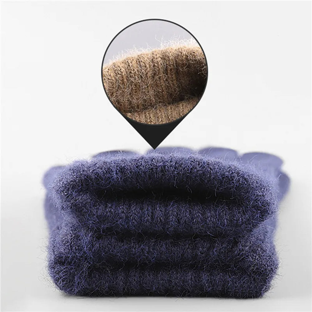 Iwarm ST0016 kosketusnäppäimet talvihanskat, koko 22 cm, laivastonsininen