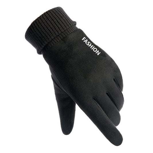 Techsuit ST0010 unisex-tuntokäsineet talvikäyttöön, universaali koko, musta