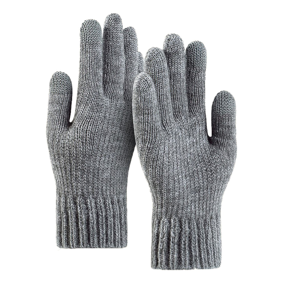 Unisex-talvikäsineet Techsuit ST0012, koko 22 cm, vaaleanharmaa