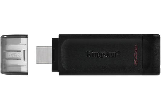 Kingston DT70, 64Gb DT70/64GB USB-C ulkoinen muisti