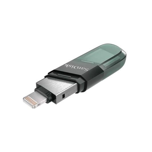 Ulkoinen muisti USB-A 3.0 / Lightning SanDisk iXpand Flip, 128Gb SDIX90N-128G-GN6NE