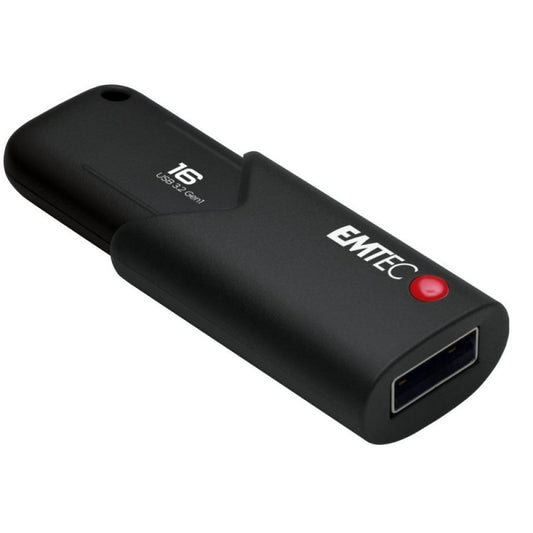 Ulkoinen muisti USB-A 3.2 Emtec B120 Click Secure, 16Gb ECMMD16GB123