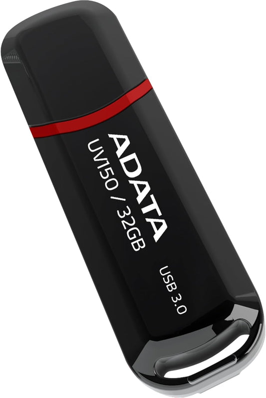 Ulkoinen muisti USB-A 3.2 Adata UV150, 32Gb AUV150-32G-RBK