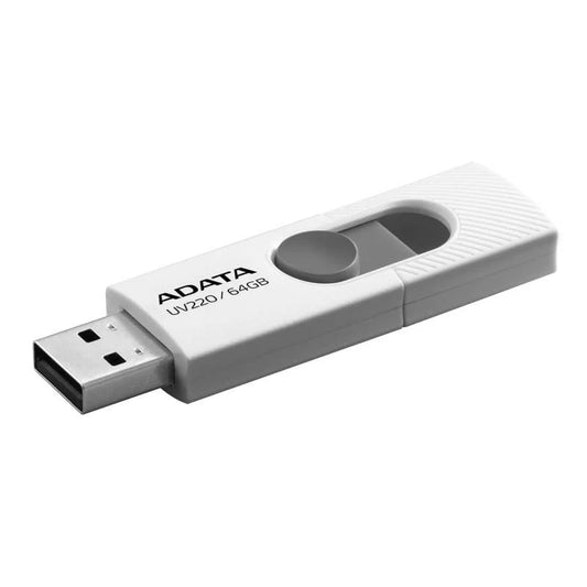 Ulkoinen USB-A-muisti Adata UV220, 64Gb AUV220-64G-RWHGY