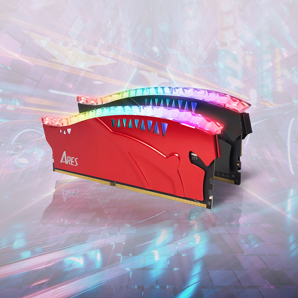 Dato Ares Armor Lite RAM-muisti, DDR5, RGB, 16GB, 7000Mhz, Musta ARB16G5K70