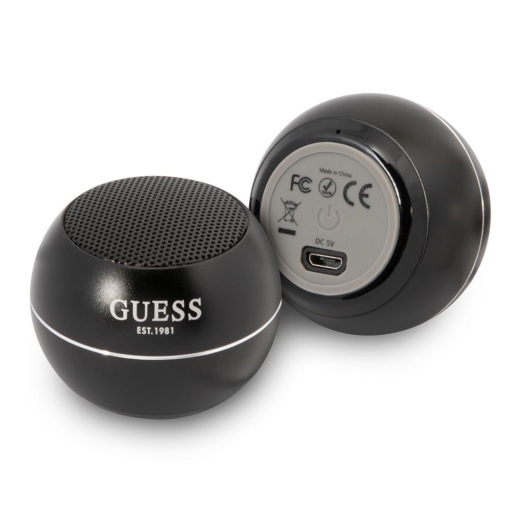 Bluetooth-kaiutin Guess, 3W, Musta