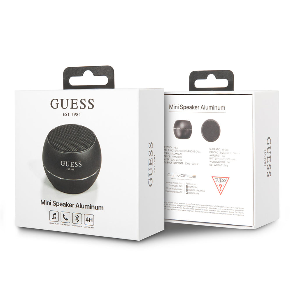 Bluetooth-kaiutin Guess, 3W, Musta