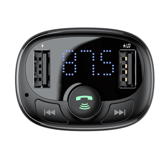 Bluetooth FM-modulaattori Baseus S-09A, 2 x USB-A - 1 x microSD-muistikortti