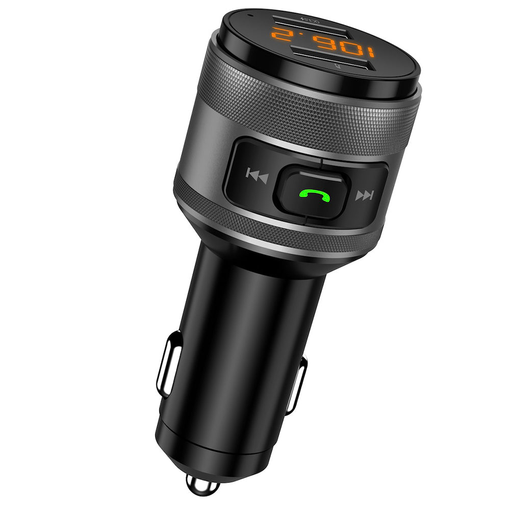 FM Bluetooth -modulaattori Techsuit VoltTune, 2 x USB-A