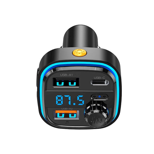 Bluetooth FM-modulaattori XO Design BCC08, 2 x USB-A - 1 x USB-C