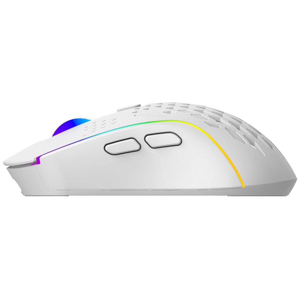 Langaton pelihiiri Proove Buzz, RGB, 800DPI - 4800DPI, Valkoinen WMBU00022402