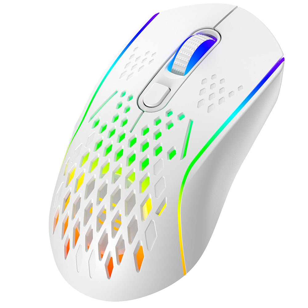 Langaton pelihiiri Proove Buzz, RGB, 800DPI - 4800DPI, Valkoinen WMBU00022402
