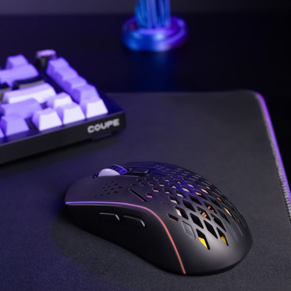 Langaton pelihiiri Proove Buzz, RGB, 800DPI - 4800DPI, Valkoinen WMBU00022402