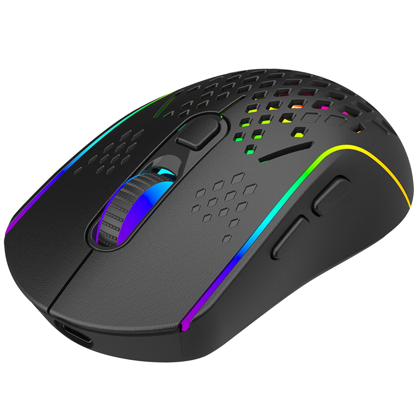 Proove Buzz langaton pelihiiri, RGB, 800DPI - 4800DPI, Musta WMBU00022401