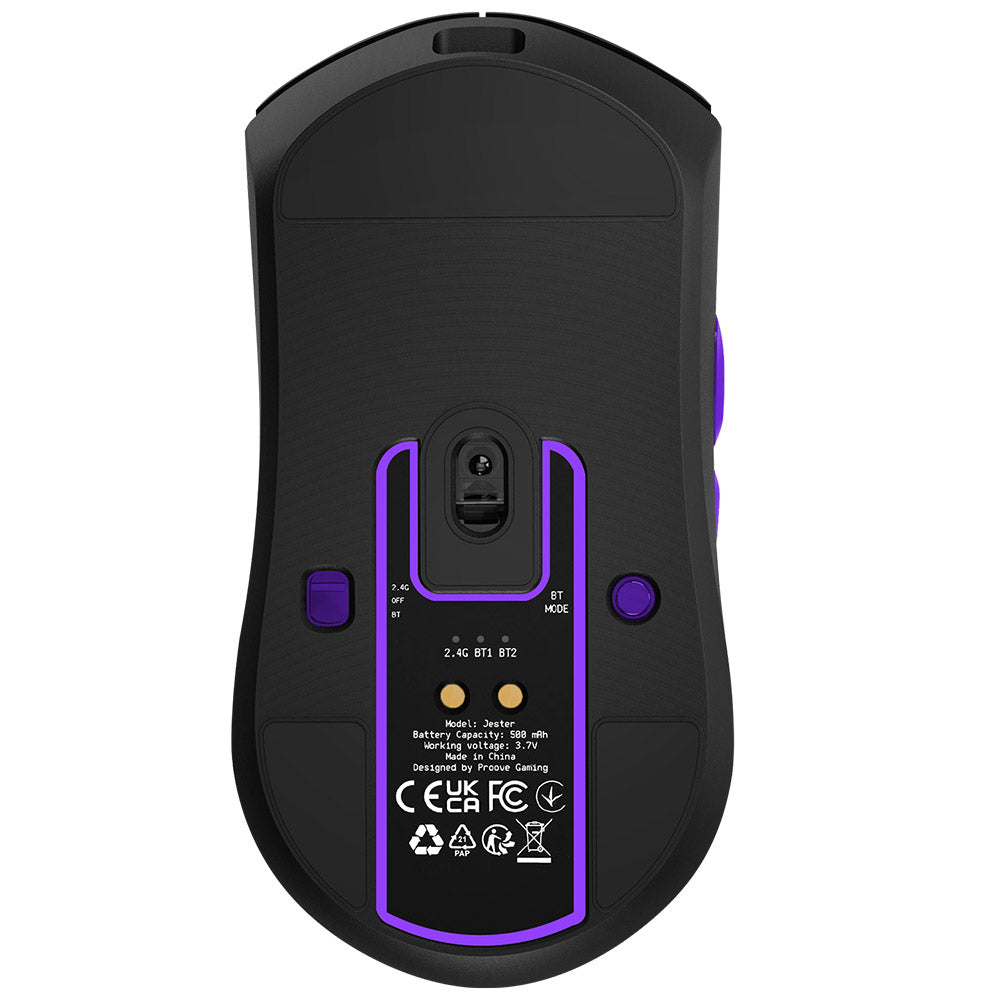 Langaton pelihiiri Proove Jester, 800DPI - 26000DPI, OLED-näyttö, Musta WMJS00022001