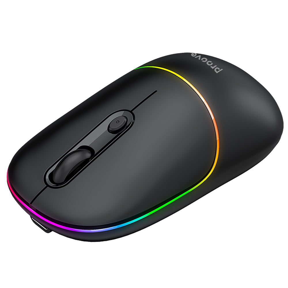 Langaton hiiri Proove Blink, RGB, 800DPI - 1600DPI, BT / Wi-Fi, Musta WMBL00002001