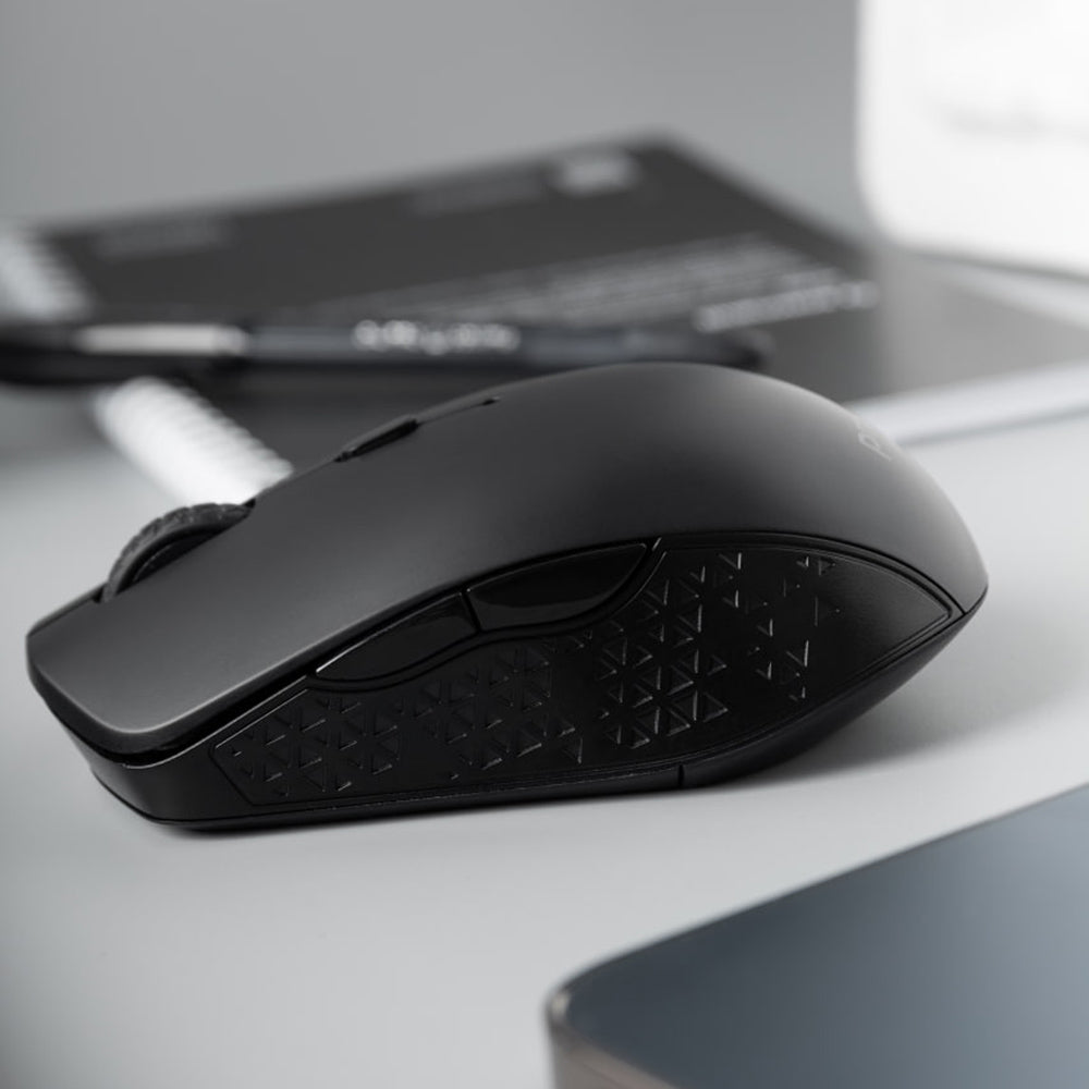 Mouse Wireless Proove Sweeper, 800DPI - 1600DPI, BT / Wi-Fi, Musta WMSW00011001