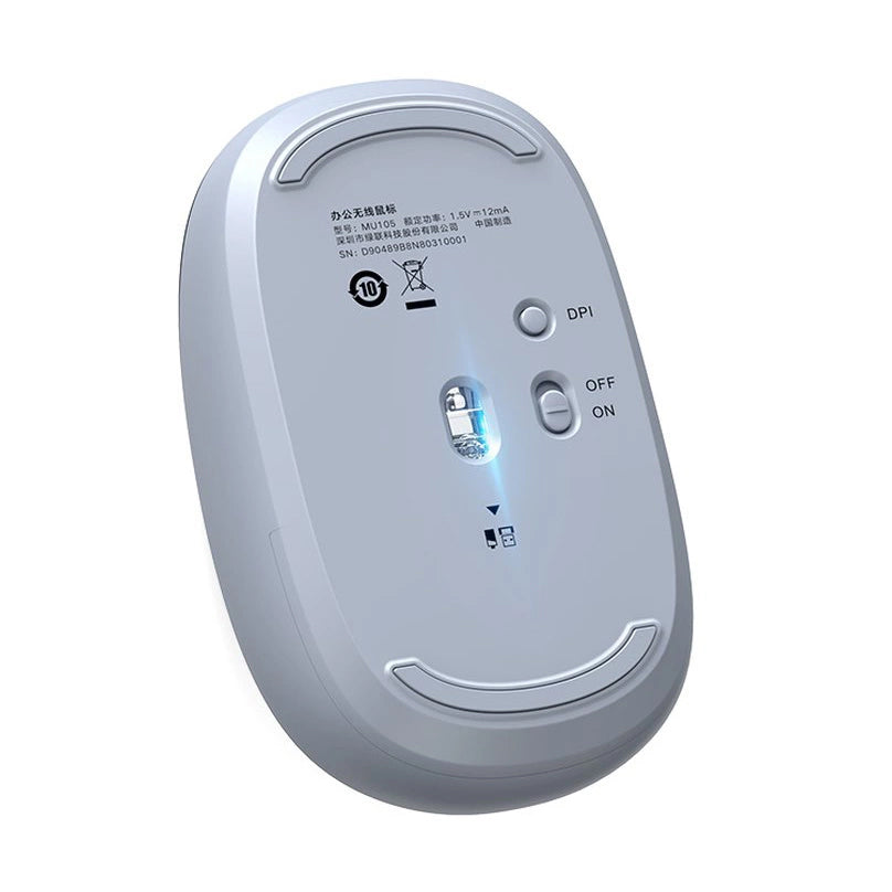 Langaton hiiri UGREEN MU105, 2400DPI, sininen