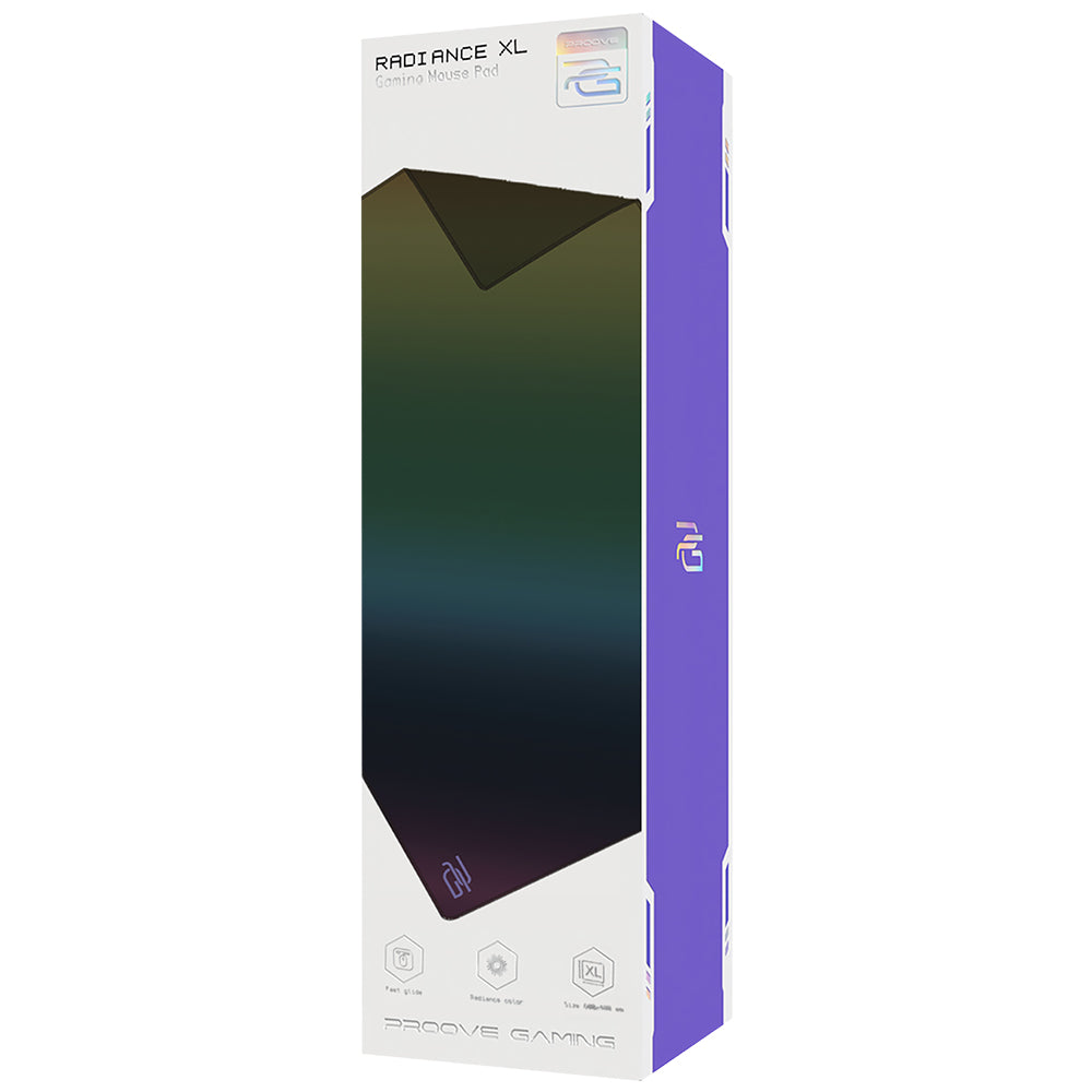 MousePad Proove Radiance, 600mm x 400mm x 3mm, Monivärinen MPRD00300014