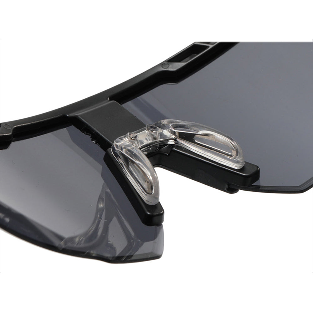 Unisex Techsuit 9963 Cycling Glasses, Black Orange
