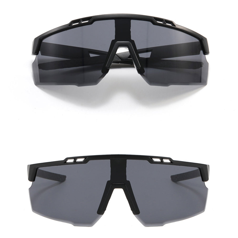 Unisex Techsuit 9963 Cycling Glasses, Black Orange