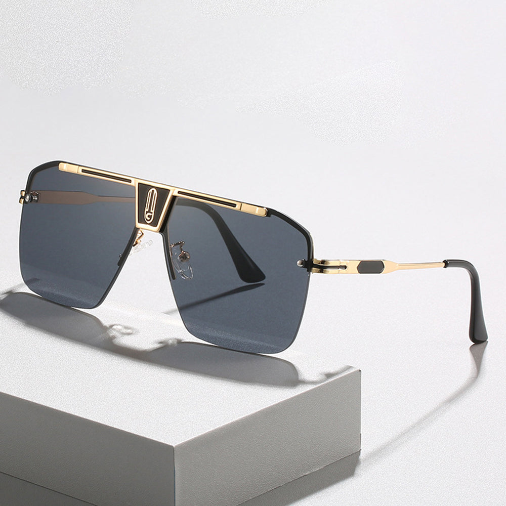 Men's Techsuit 2576 Sunglasses, Gold Black Gray