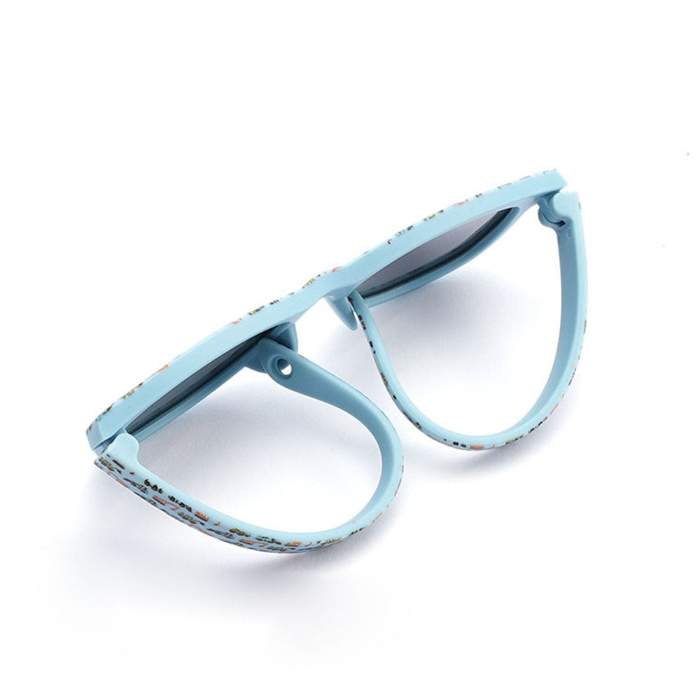 Techsuit 5218 Kids Sunglasses, Polarized, UV Protection, Blue