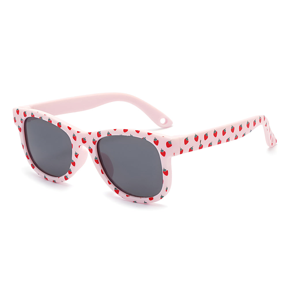 Techsuit 5218 Kids Sunglasses, Polarized, UV Protection, Pink