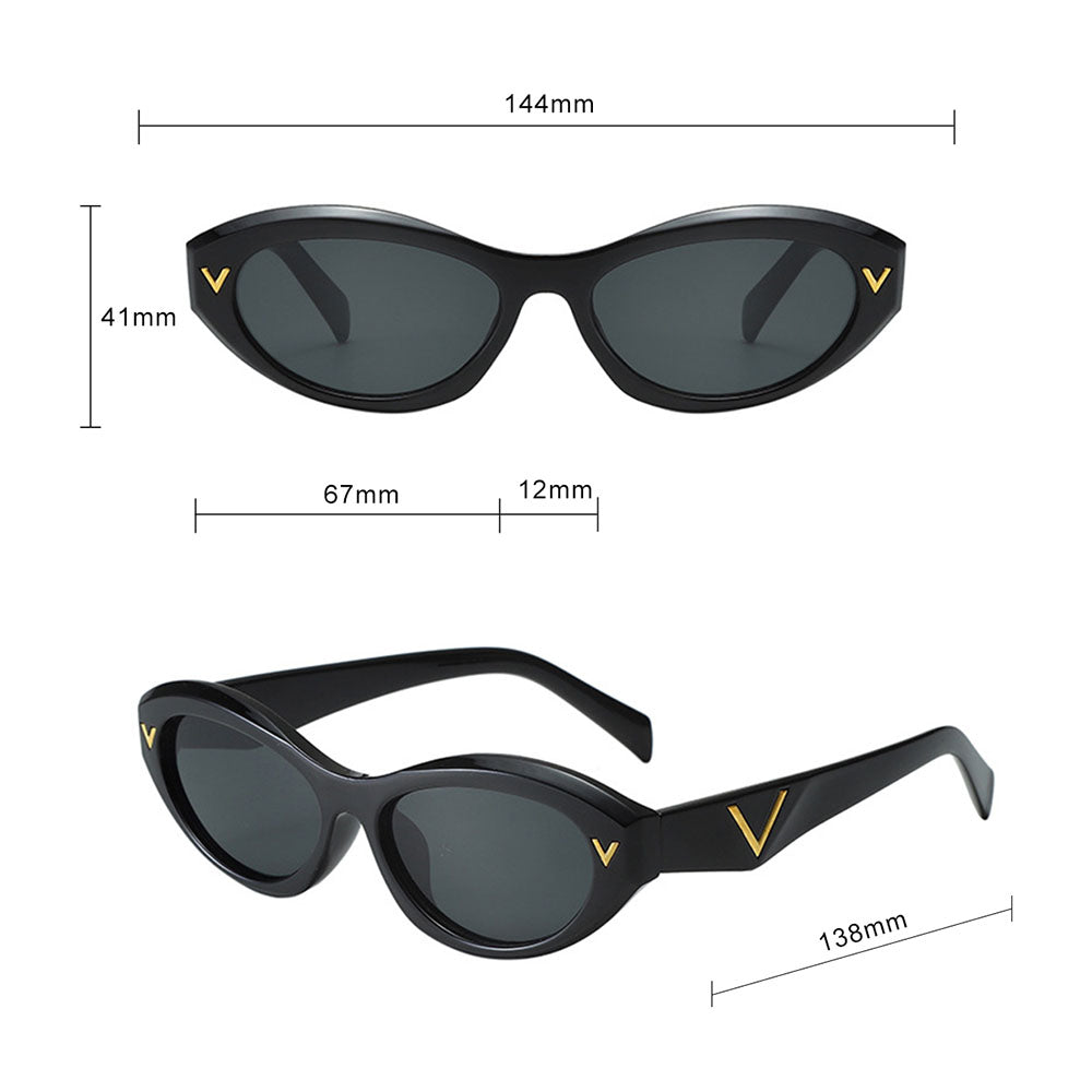 Naisten aurinkolasit Techsuit 77115, mustat
