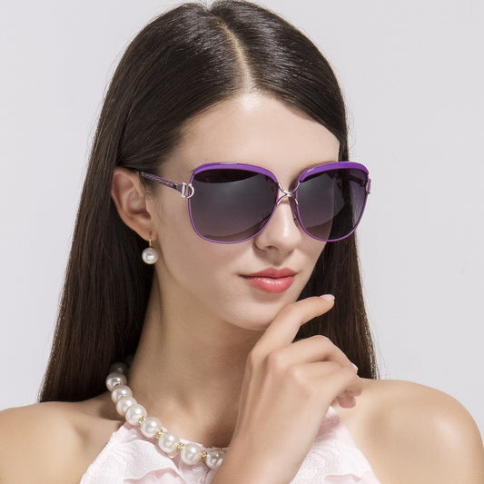 Naisten aurinkolasit Techsuit 8702, polarisoidut, UV-suoja, violetti