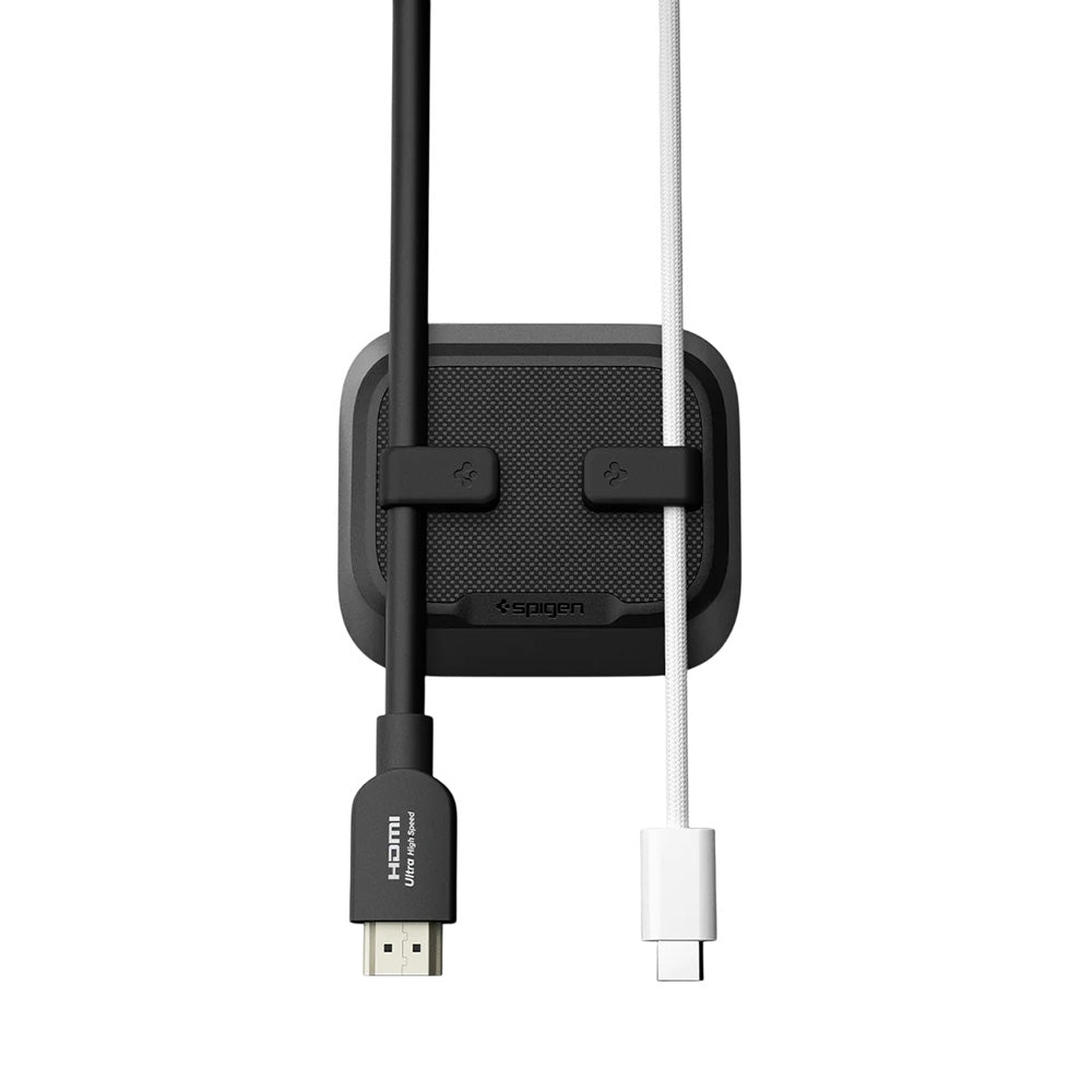 Spigen LD103 Kaapelien Järjestäjä, Musta APP11145