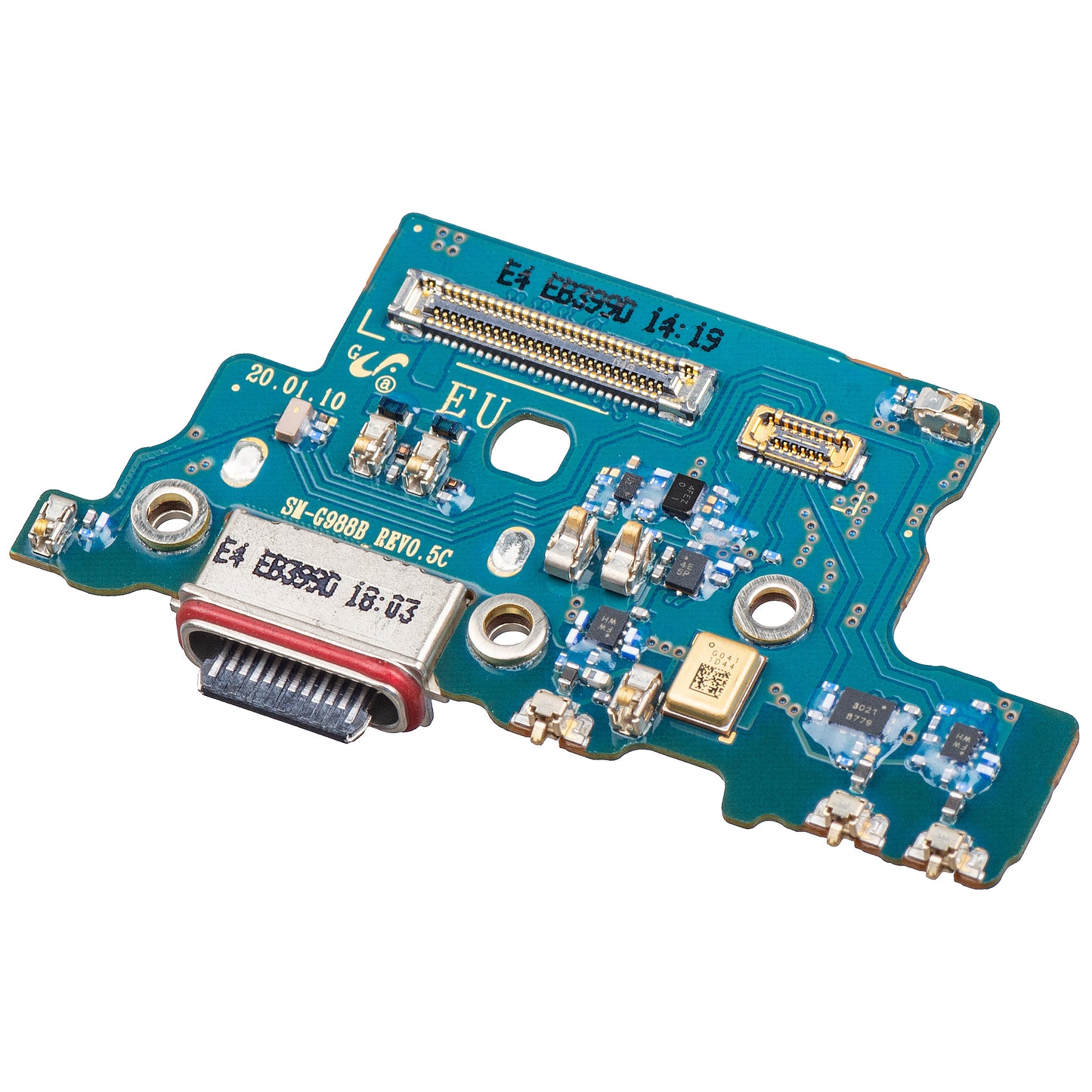 Latausliitin - Mikrofoni Samsung Galaxy S20 Ultra G988, Service Pack GH96-13300A
