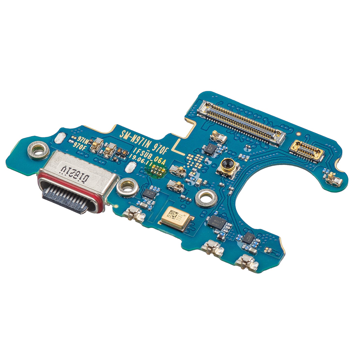 Latausliitin - Mikrofoni Samsung Galaxy Note 10 5G N971 / Note10 N970, Service Pack GH96-12781A