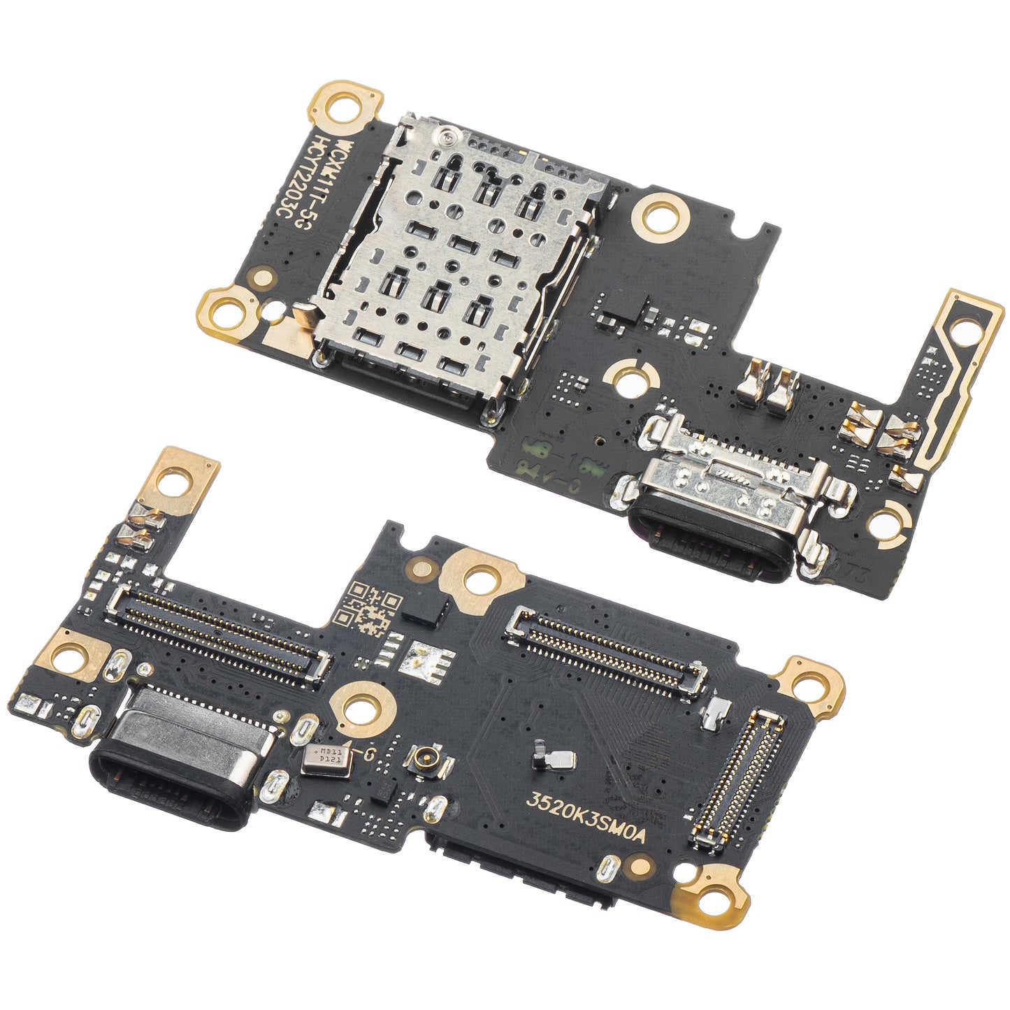 Xiaomi 11T Pro - Xiaomi 11T Pro -mikrofoni, jossa on latausliittimen levy