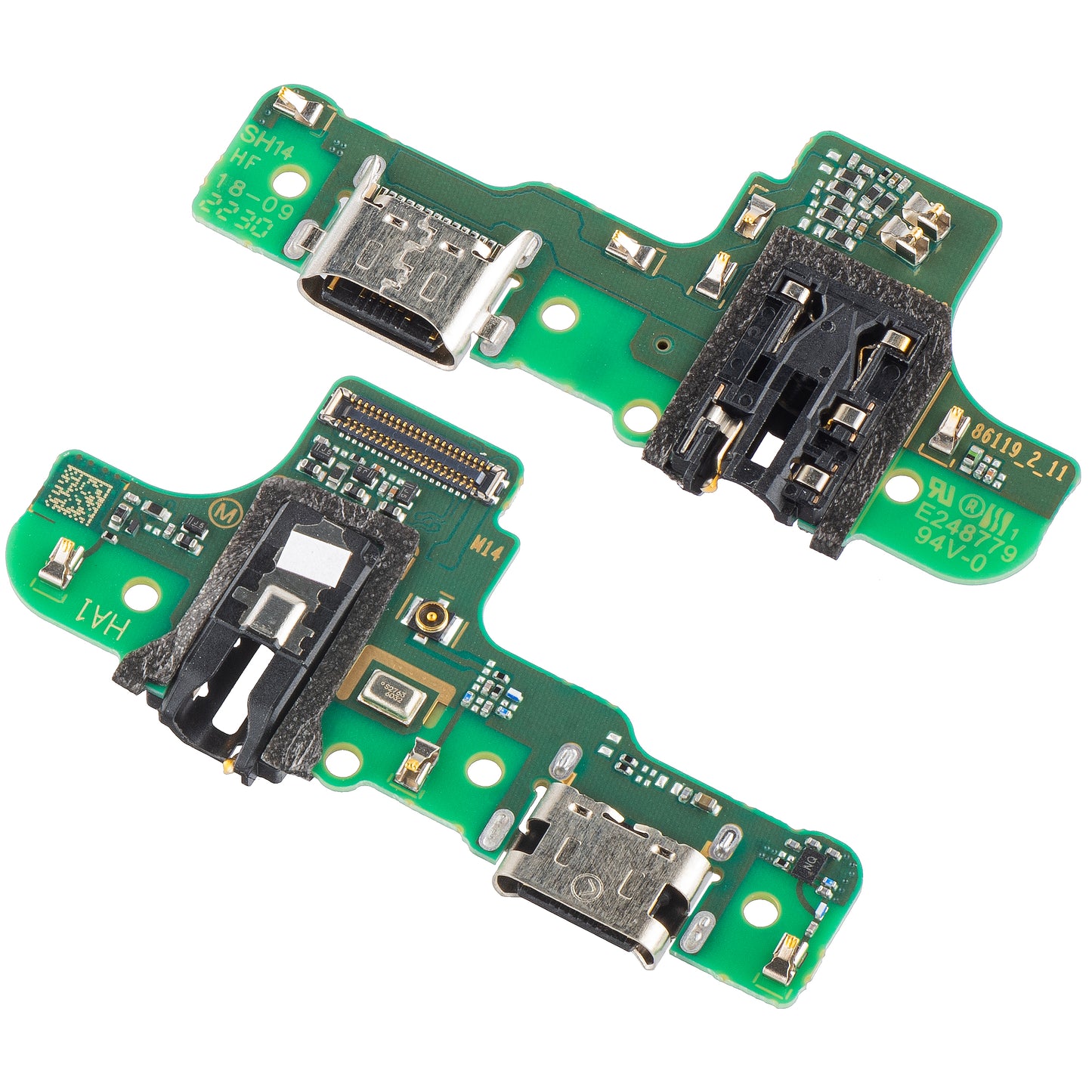 Latausliitin - Ääni - Mikrofoni Samsung Galaxy A20s A207, Versio M14, Service Pack GH81-18341A