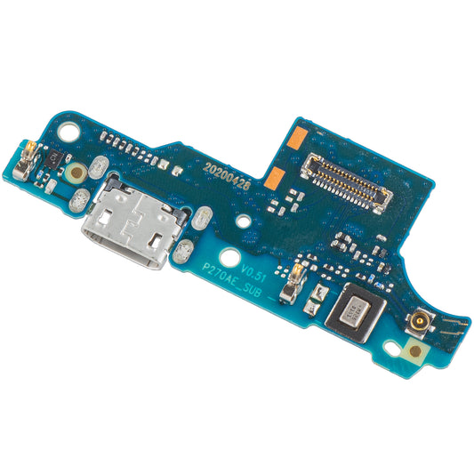 Motorola Moto Moto Moto E7 Plus -mikrofonin latausliittimen levy, huoltopaketti 5P68C17424
