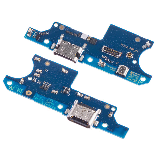 Motorola Moto Moto Moto E7i Virta Mikrofoni Latausliitin Liitin Board, Service Pack 5P68C18289