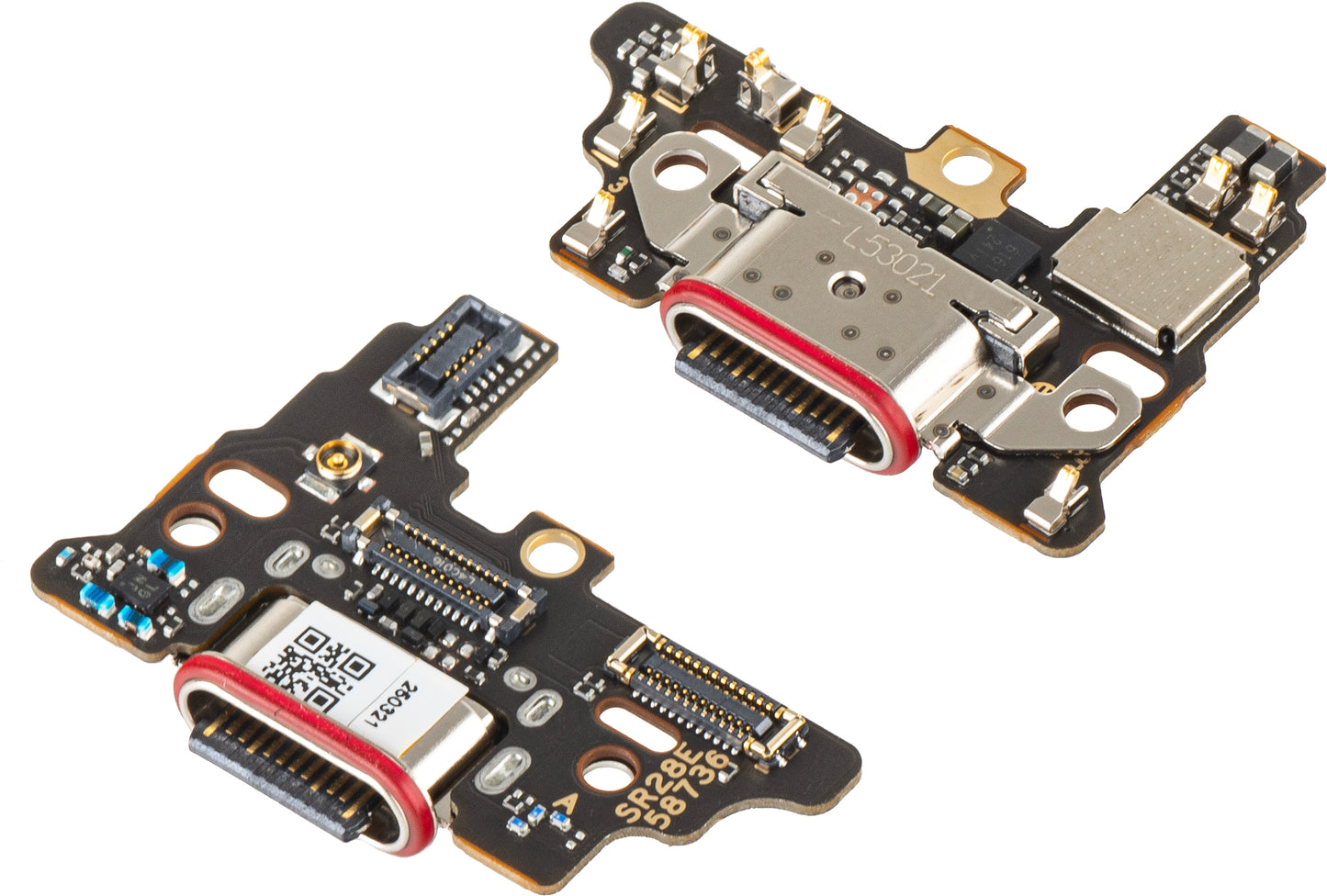 Charging Connector Board - Microphone Motorola Edge 60 Pro, Service Pack 5B28C30435