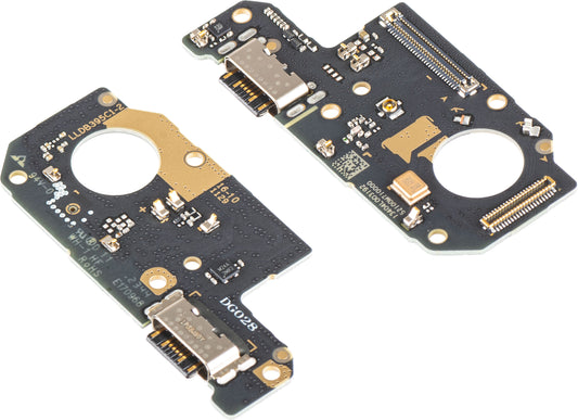 Latausliitinlevy - Mikrofoni Xiaomi Redmi Note 12 4G, Service Pack 56000200M700